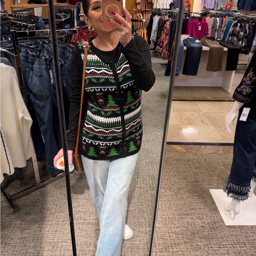 Joseph Black Knit Christmas Sweater